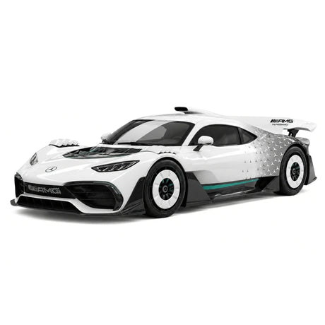 VIP Mercedes-AMG 2022 ONE Glow Edition White 1:18 – Resina da collezione per modelli in resina
