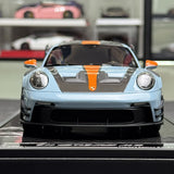 VIP Porsche 2023 911 992 GT3 RS Gulf 1:18 – keräilyhartsimallihartsi