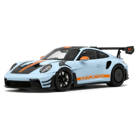 VIP Porsche 2023 911 992 GT3 RS Gulf 1:18 – Resina da collezione per modelli