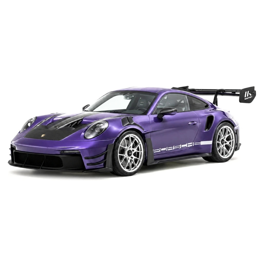 VIP Porsche 2023 911 992 GT3 RS Purple 1:18 – Keräilykelpoinen hartsimallihartsi
