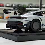VIP Porsche 2023 911 992 GT3 RS Silver 1:18 – Resina modello in resina collezionabile