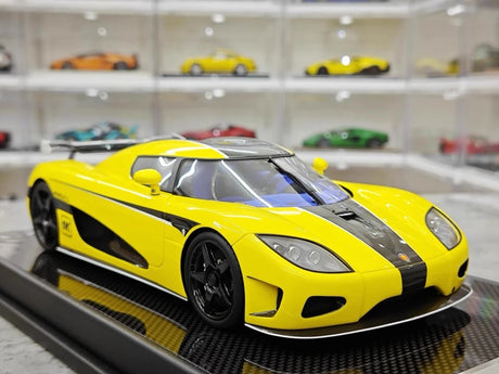[VMB] 1:18 Koenigsegg 2006 CCX Yellow Model Car Resin