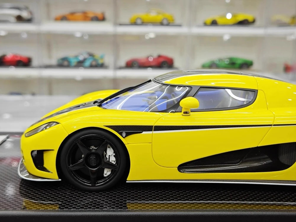 [VMB] 1:18 Koenigsegg 2006 CCX Yellow Model Car Resin