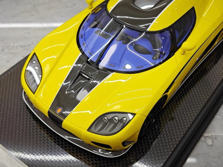 [VMB] 1:18 Koenigsegg 2006 CCX Yellow Model Car Resin