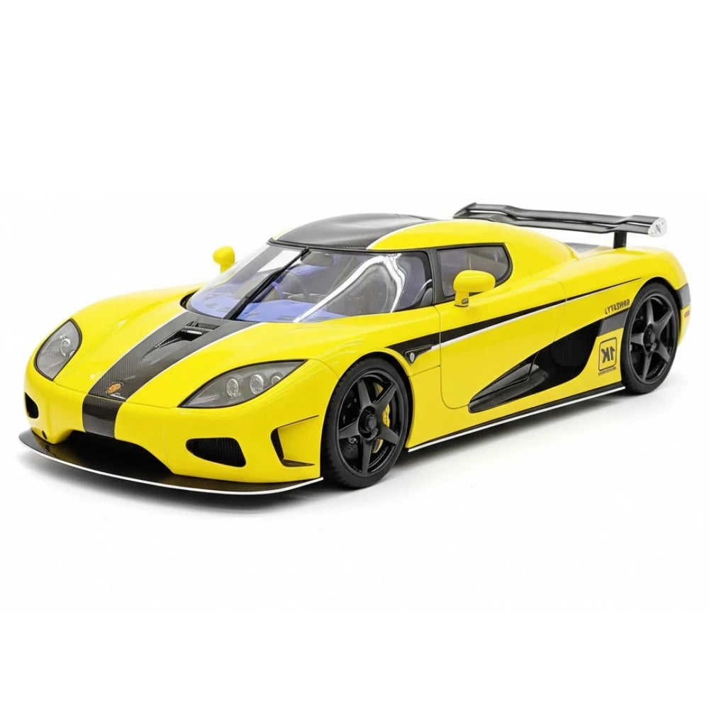 [VMB] 1:18 Koenigsegg 2006 CCX Yellow Model Car Resin