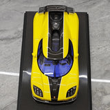 [VMB] 1:18 Koenigsegg 2006 CCX gul modellbil resin