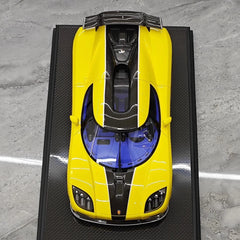 [VMB] 1:18 Koenigsegg 2006 CCX Yellow Model Car Resin