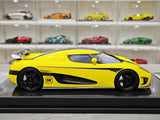 [VMB] 1:18 Koenigsegg 2006 CCX gul modellbil resin