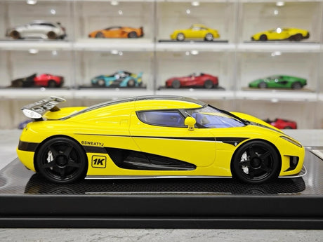 [VMB] 1:18 Koenigsegg 2006 CCX Yellow Model Car Resin