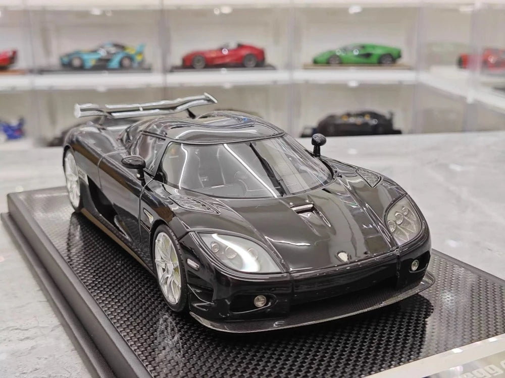 [VMB] 1:18 Koenigsegg 2008 CCXR Black Model Car Resin