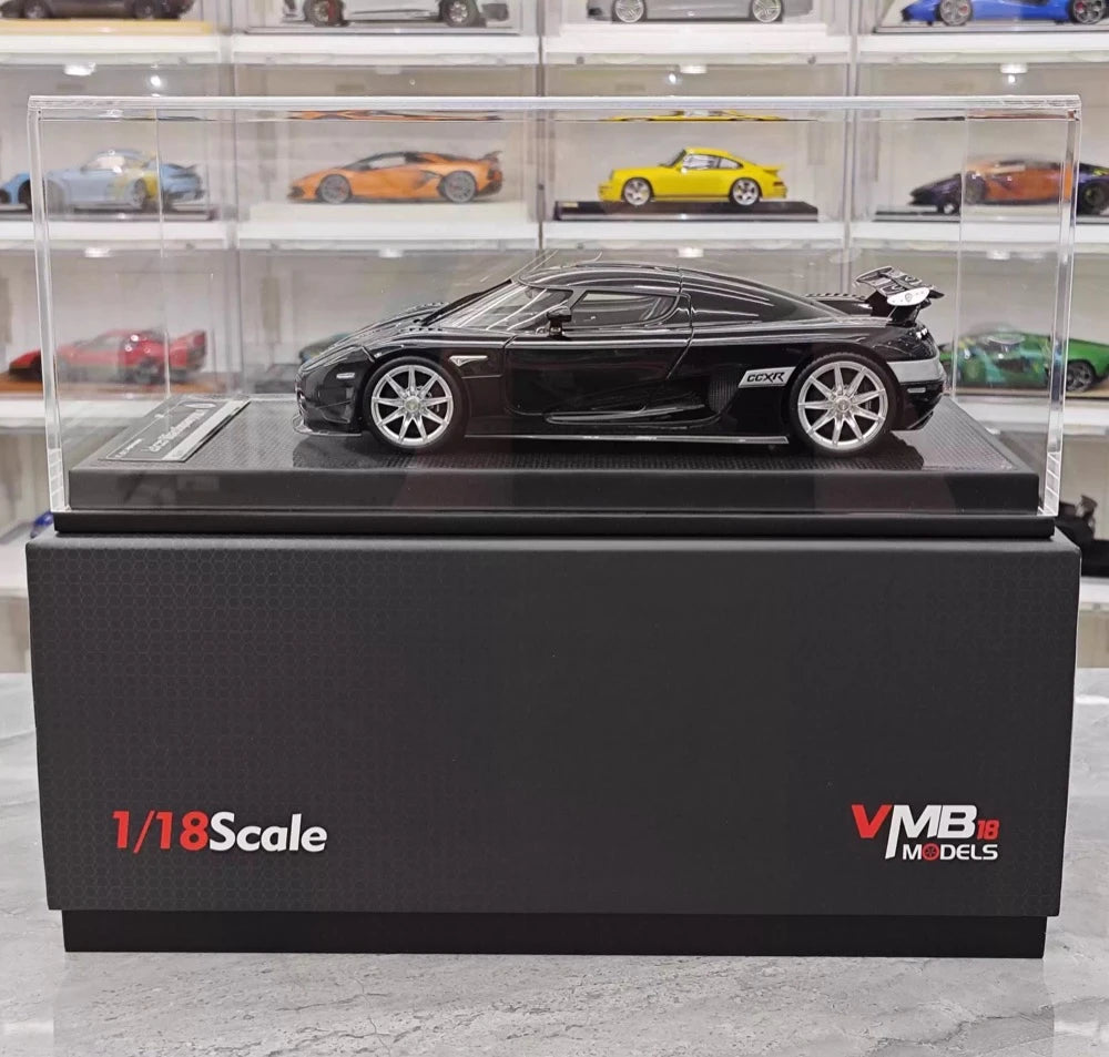 [VMB] 1:18 Koenigsegg 2008 CCXR Black Model Car Resin