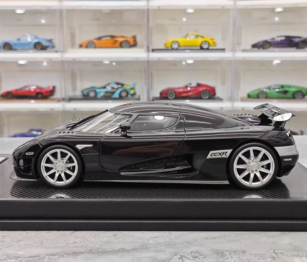 [VMB] 1:18 Koenigsegg 2008 CCXR Black Model Car Resin