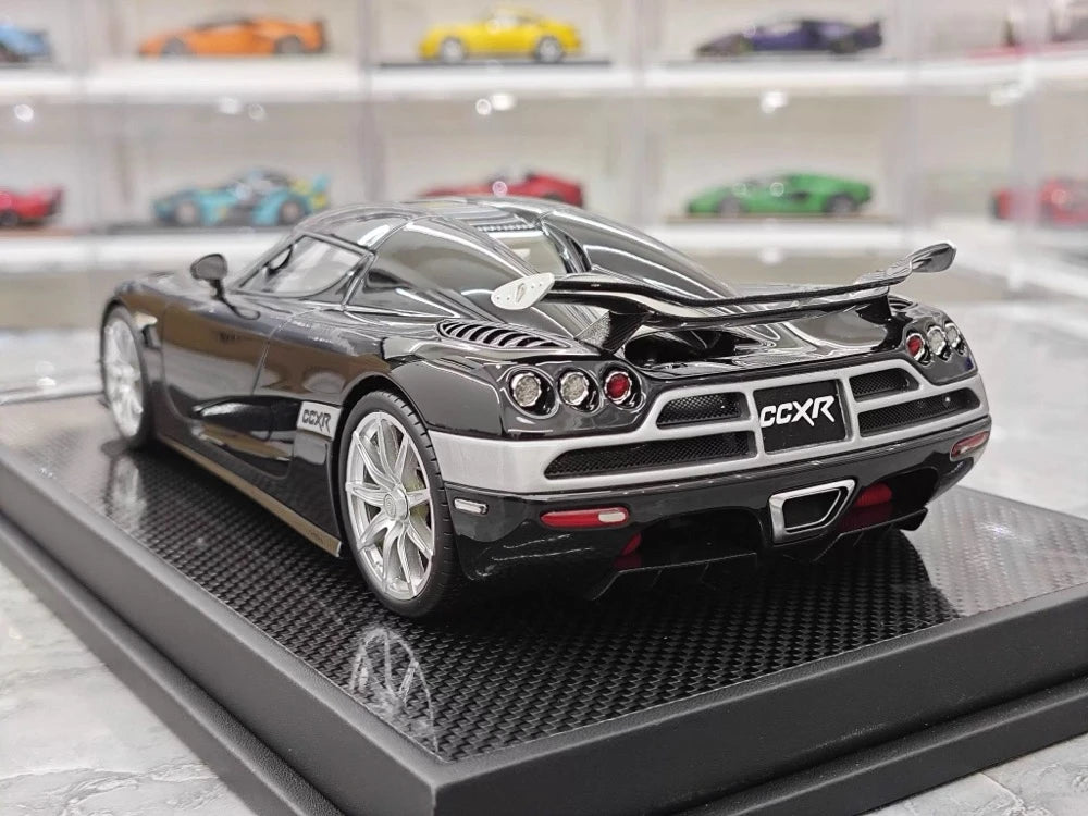 [VMB] 1:18 Koenigsegg 2008 CCXR zwart modelauto Hars