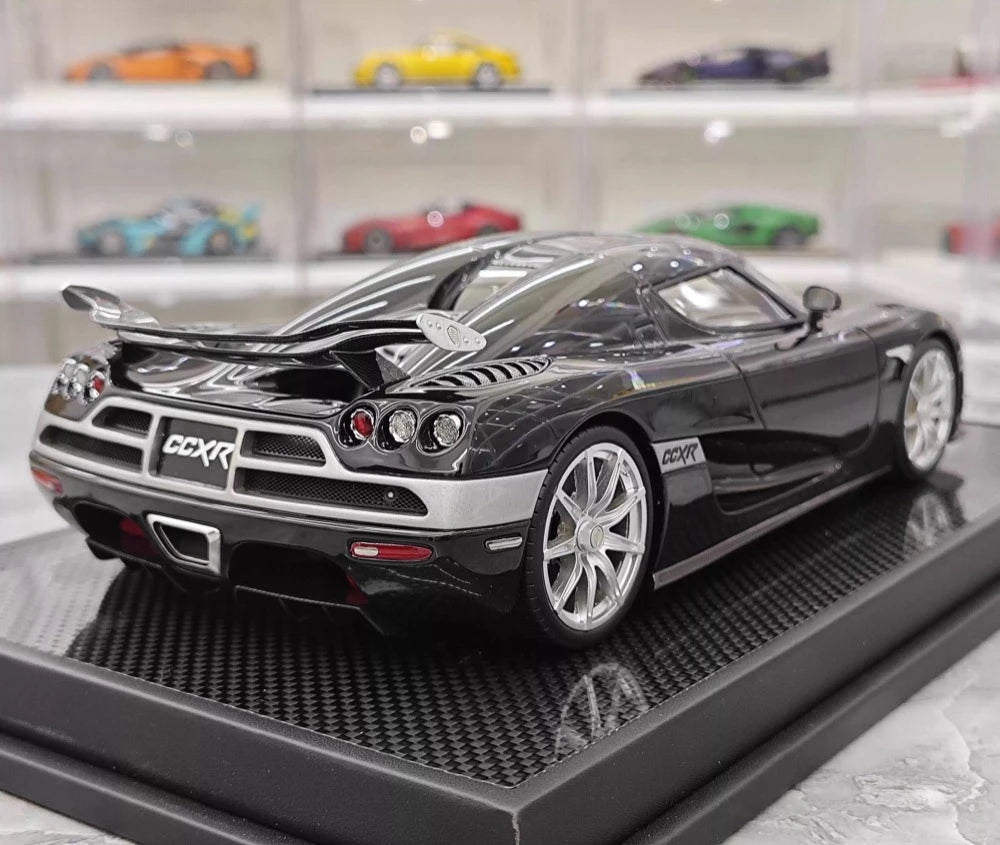 [VMB] 1:18 Koenigsegg 2008 CCXR Black Model Car Resin