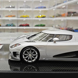 [VMB] 1:18 Koenigsegg 2008 CCXR argent voiture miniature Resin
