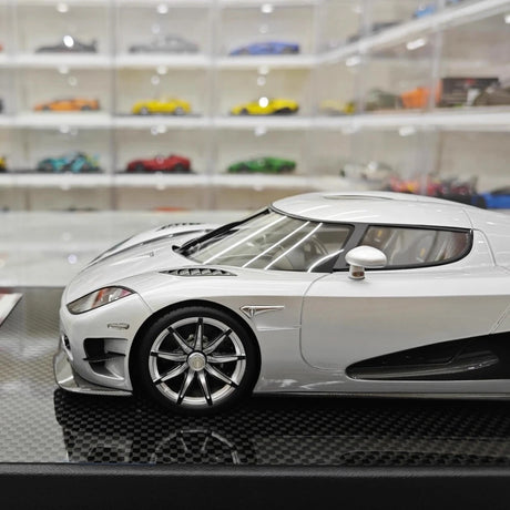 [VMB] 1:18 Koenigsegg 2008 CCXR Silver Model Car Resin