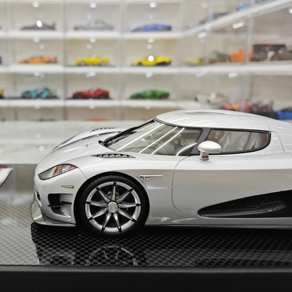 [VMB] 1:18 Koenigsegg 2008 CCXR Silver Model Car Resin