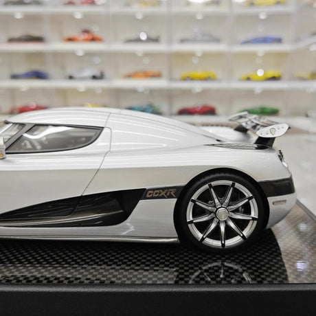 [VMB] 1:18 Koenigsegg 2008 CCXR Silver Model Car Resin