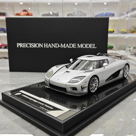 [VMB] 1:18 Koenigsegg 2008 CCXR Silver Model Car Resin