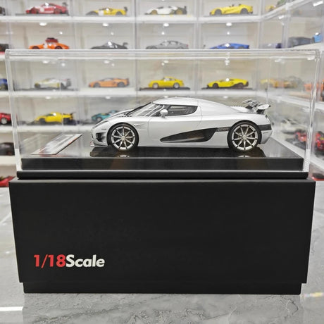 [VMB] 1:18 Koenigsegg 2008 CCXR Silver Model Car Resin