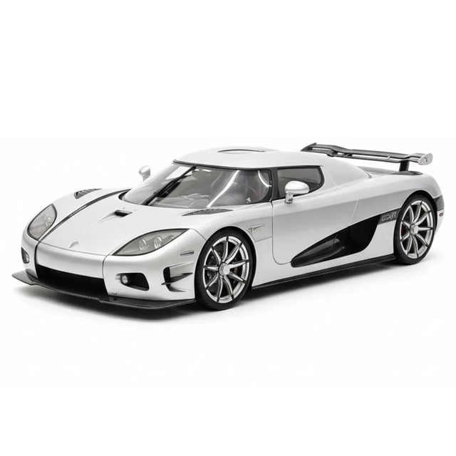 [VMB] 1:18 Koenigsegg 2008 CCXR argent voiture miniature Resin