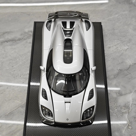 [VMB] 1:18 Koenigsegg 2008 CCXR Silver Model Car Resin