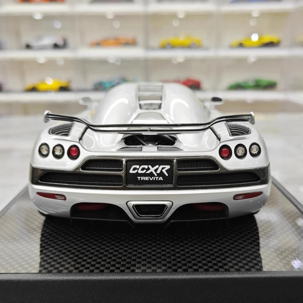 [VMB] 1:18 Koenigsegg 2008 CCXR Silver Model Car Resin