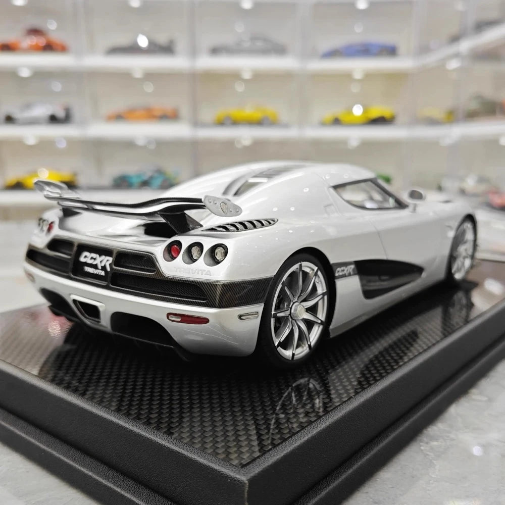 [VMB] 1:18 Koenigsegg 2008 CCXR Silver Model Car Resin