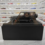 [Vehicle Art] 1:18 Mercedes-AMG 2018 G63 Black Model Car Resin