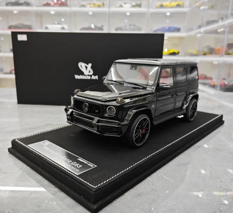 [Vehicle Art] 1:18 Mercedes-AMG 2018 G63 Black Model Car Resin