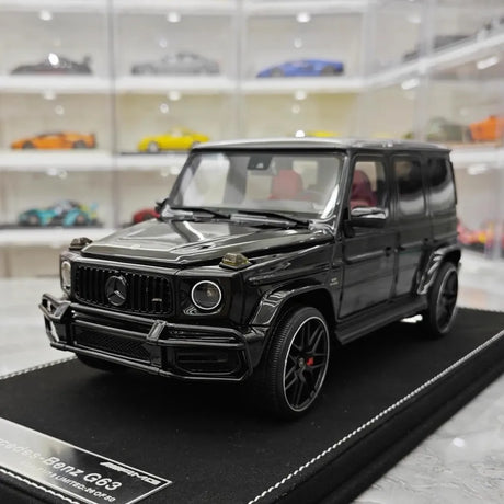 [Vehicle Art] 1:18 Mercedes-AMG 2018 G63 Black Model Car Resin