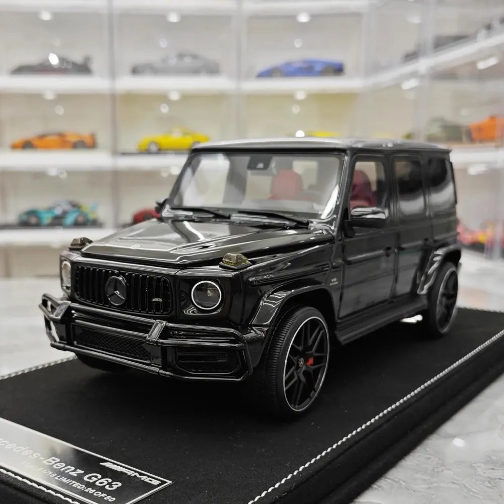 [Vehicle Art] 1:18 Mercedes-AMG 2018 G63 Black Model Car Resin