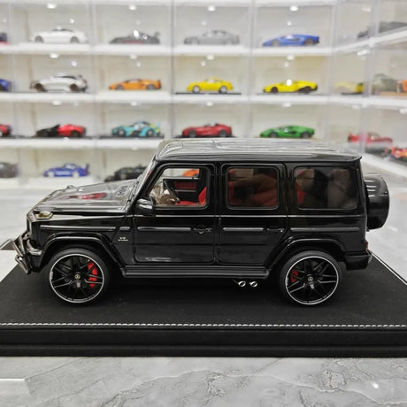 [Vehicle Art] 1:18 Mercedes-AMG 2018 G63 Black Model Car Resin