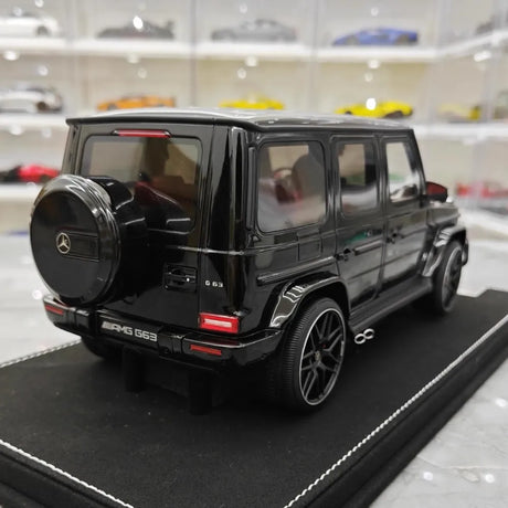 [Vehicle Art] 1:18 Mercedes-AMG 2018 G63 Black Model Car Resin