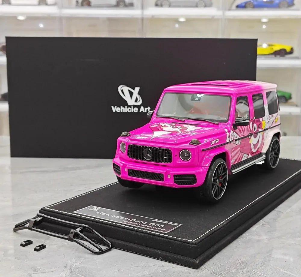 [Vehicle Art] 1:18 Mercedes-AMG 2018 G63 Lotso Model Car Resin