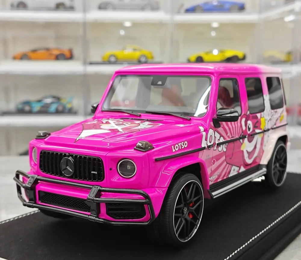 [Vehicle Art] 1:18 Mercedes-AMG 2018 G63 Lotso Model Car Resin