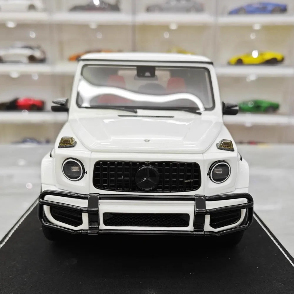 [Vehicle Art] 1:18 Mercedes-AMG 2018 G63 White Model Car Resin