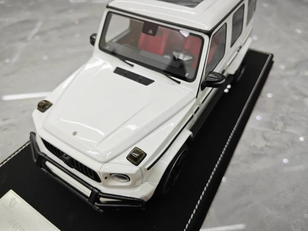 [Vehicle Art] 1:18 Mercedes-AMG 2018 G63 White Model Car Resin