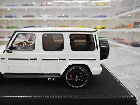 [Vehicle Art] 1:18 Mercedes-AMG 2018 G63 White Model Car Resin