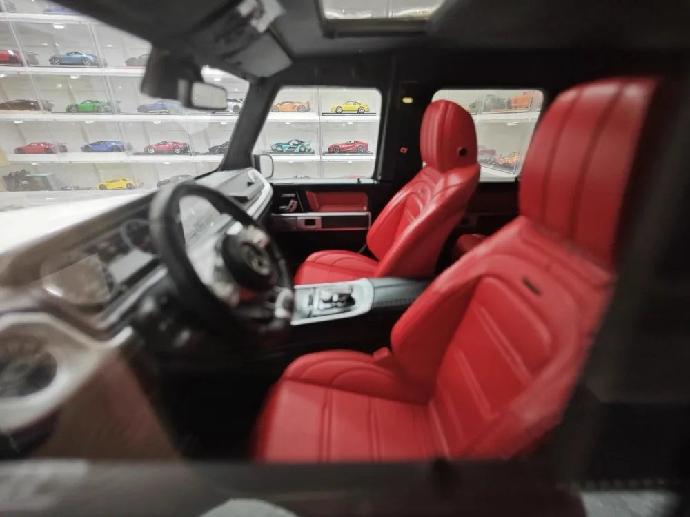 [Vehicle Art] 1:18 Mercedes-AMG 2018 G63 White Model Car Resin