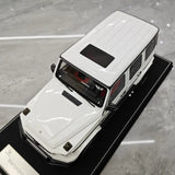 [Vehicle Art] 1:18 Mercedes-AMG 2018 G63 White Model Car Resin