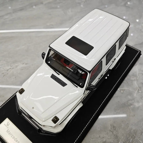 [Vehicle Art] 1:18 Mercedes-AMG 2018 G63 White Model Car Resin