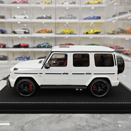 [Vehicle Art] 1:18 Mercedes-AMG 2018 G63 White Model Car Resin