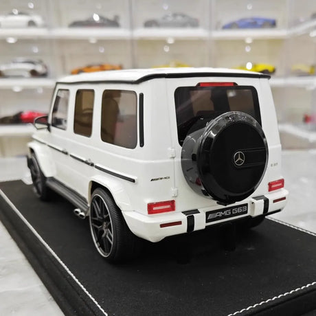 [Vehicle Art] 1:18 Mercedes-AMG 2018 G63 White Model Car Resin