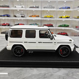 [Vehicle Art] 1:18 Mercedes-AMG 2018 G63 White Model Car Resin