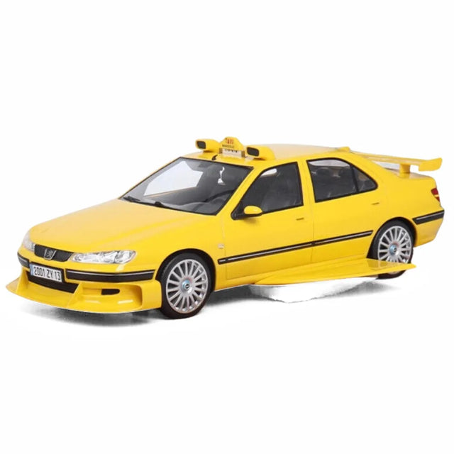 [Vehicle Art] 1-18 Peugeot 2001 406 Taxi jaune voiture miniature Resin