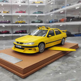 [Vehicle Art] 1-18 Peugeot 2001 406 Taxi jaune voiture miniature Resin