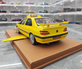 [Vehicle Art] 1-18 Peugeot 2001 406 Taxi jaune voiture miniature Resin