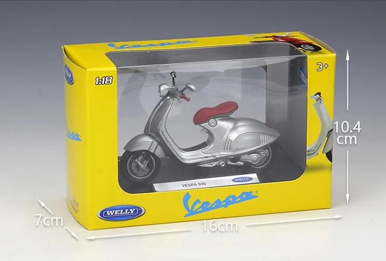 1:18 Vespa 2014 946 Motorcycle Model