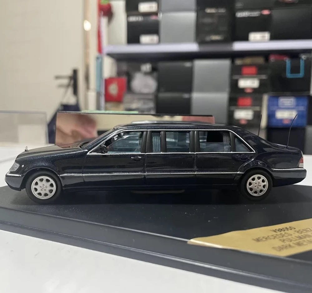 [Vitesse] 1:43 Mercedes-Benz 1997 S600 Pullman W140 noir voiture miniature Die-Cast